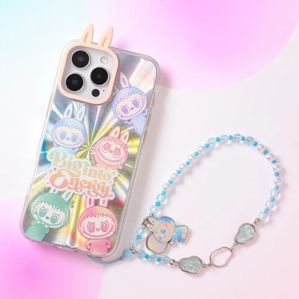 LOYALTY / PINK - Pop Mart Labubu Big Into Energy Phone Charm Strap Confirmed🌟 - Picture 8 of 8